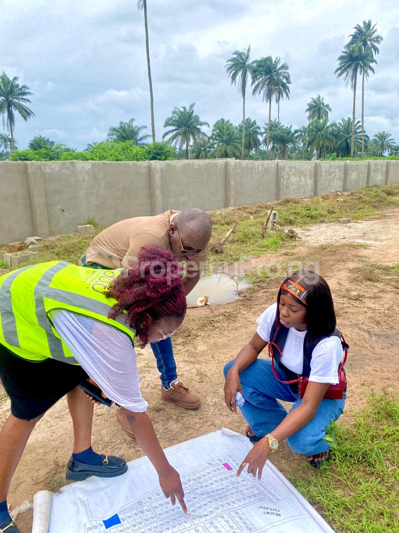 Land for sale Omagwa / Adokiye Amasimaka Stadium / Ph International Airport / Omagwa Town Market Ikwerre Rivers - 1