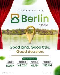 Land for sale Berlin Estate Mowe Obafemi Owode Ogun - 0