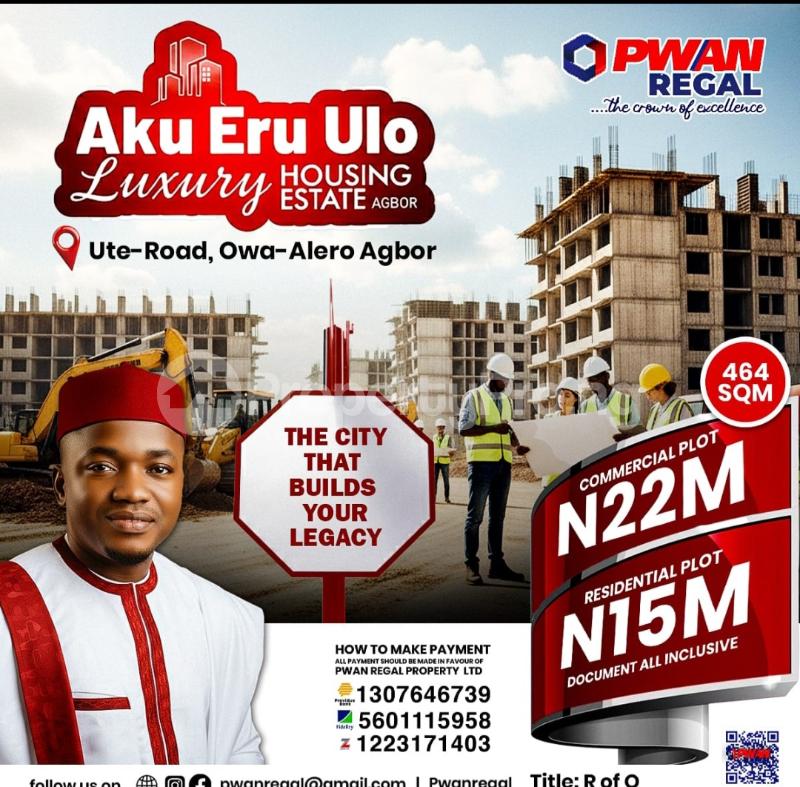 Land for sale Agbor Ika North-East Delta