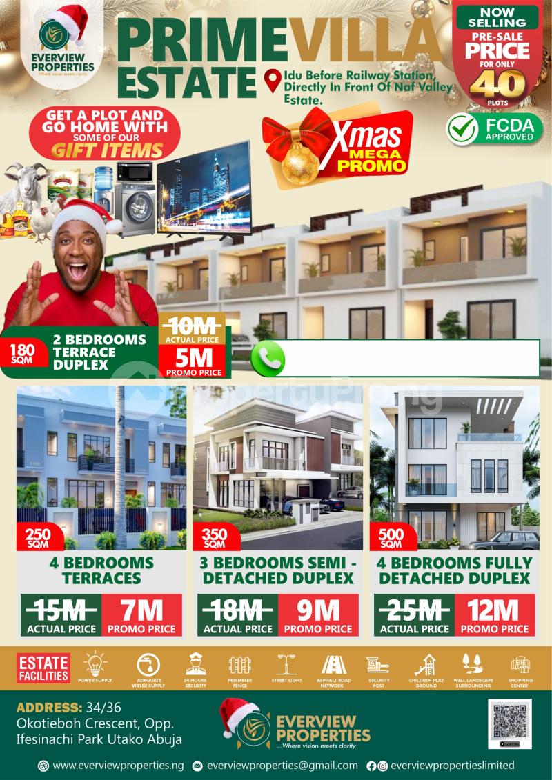 Land for sale Before The Train Station In Front Of Nafville Estate Idu Abuja