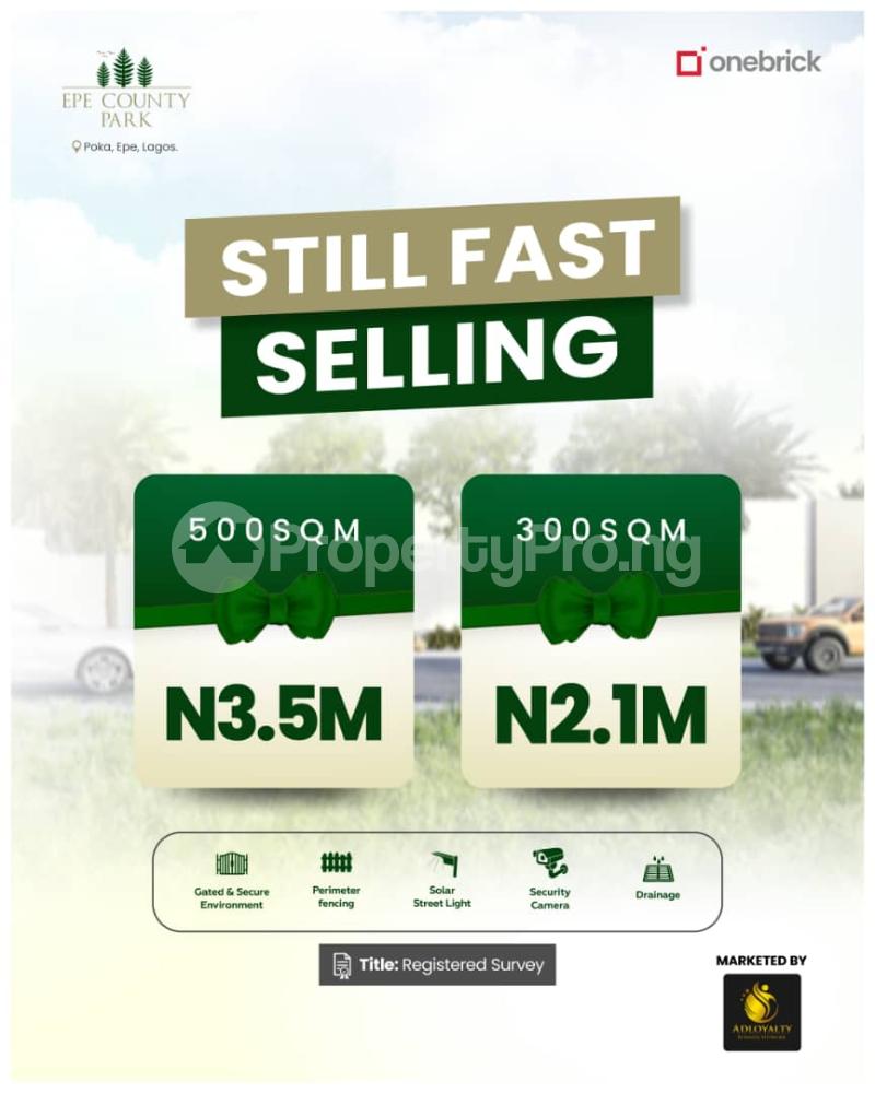 Land for sale Poka/epe County Epe Lagos