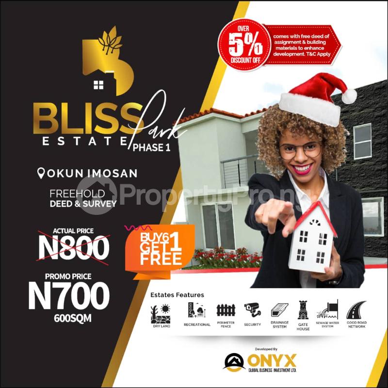 Land for sale Bliss Park Estate Phase1. Ibeju-Lekki Lagos