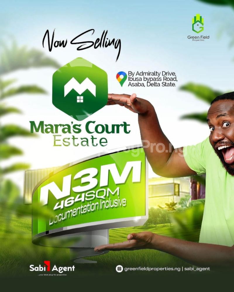 Land for sale By Admiralty Drive Ibusa Bypass Road Asaba Delta