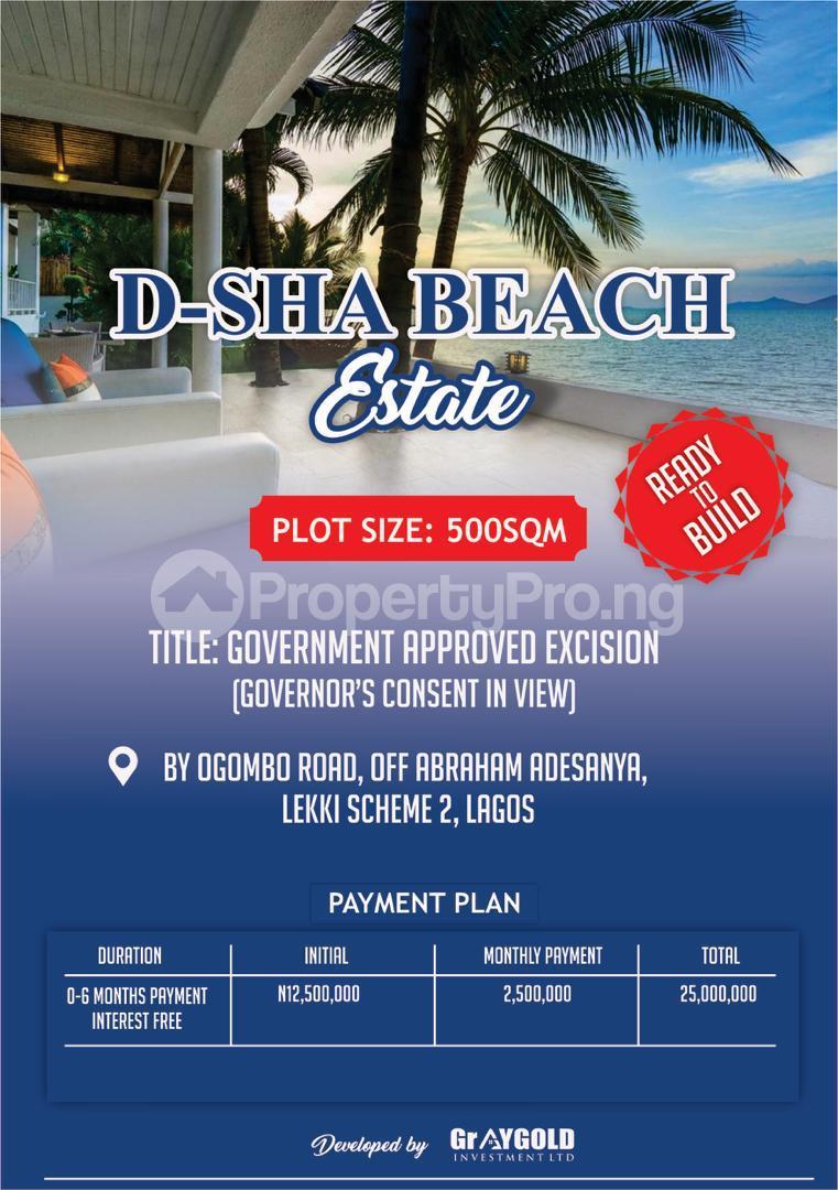 Land for sale Abraham adesanya estate Ajah Lagos