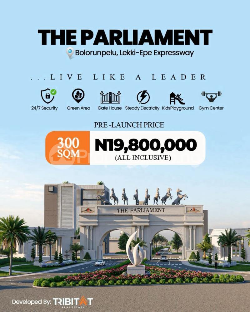 Land for sale Lekki Epe Expressway, Bolorunpelu, Adjacent The New International Airport Ajah Lagos