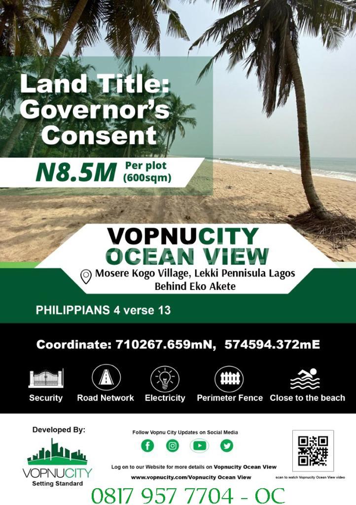 Land for sale Lekki Lagos