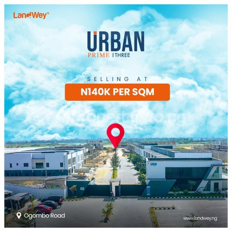 Land for sale Urban Prime 3 0gombo Road Ajah Lagos