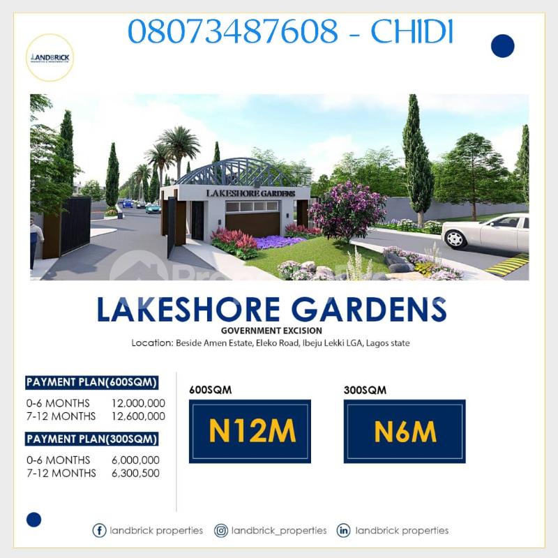 Land for sale Eleko Ibeju-Lekki Lagos
