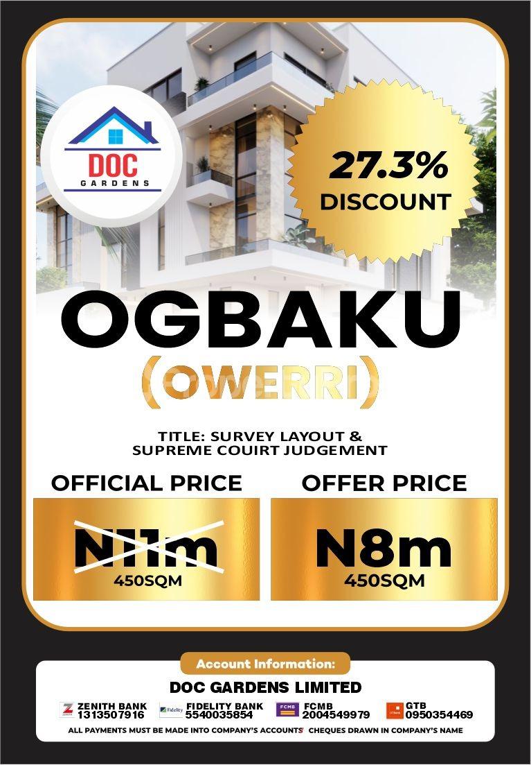 Land for sale Mbatoli Imo - 0