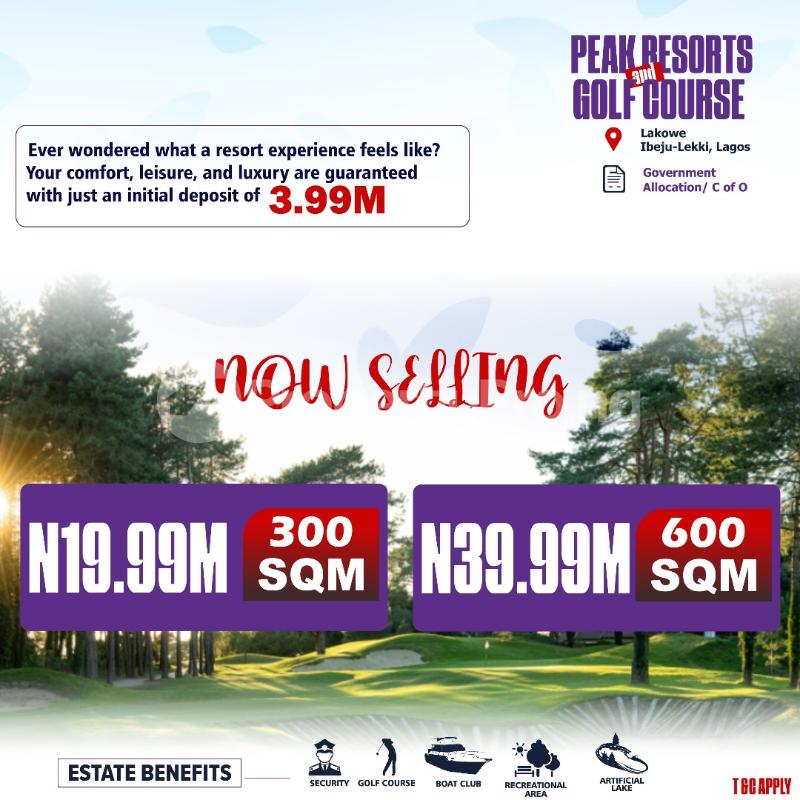 Land for sale Lakowe Ibeju-Lekki Lagos
