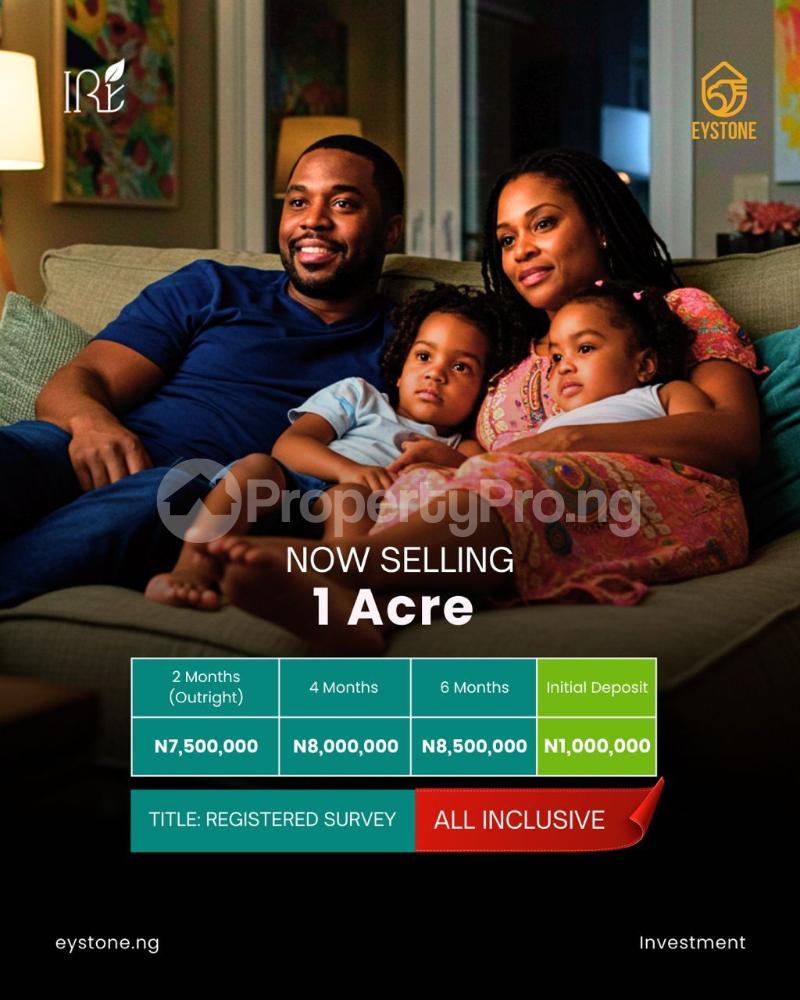 Land for sale Owode/ Ire Garden Estate/ Sagamu Interchang, Abeokuta South Ogun - 0