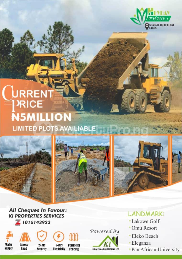 Land for sale Shapati Ibeju-Lekki Lagos - 0