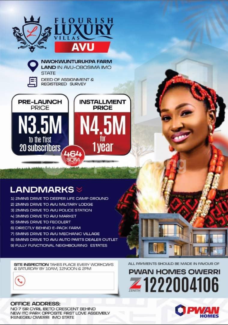 Land for sale Owerri Imo