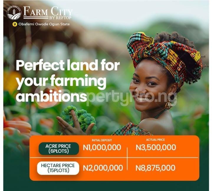Land for sale Ijere Obafemi Owode Ogun - 0