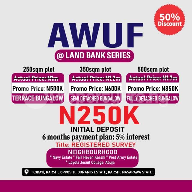 Land for sale Apo Abuja