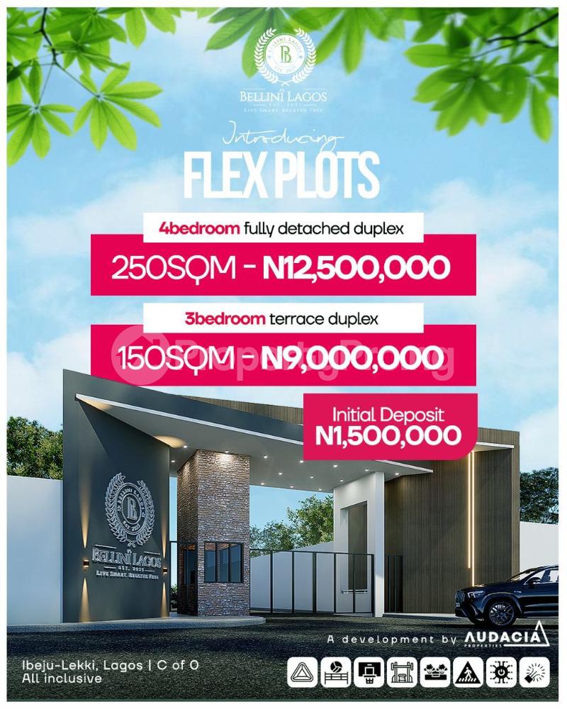 Land for sale Ibeju/bellini Estate, Ibeju-Lekki Lagos