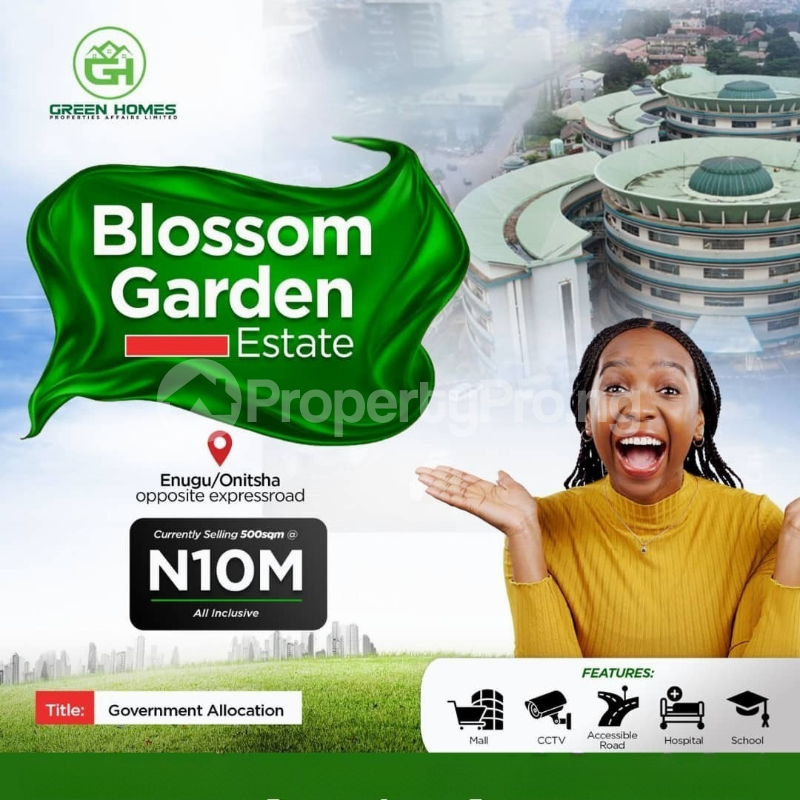 Land for sale Opposite Enugu/onisha Express Way/ Blossom Estate Enugu Enugu