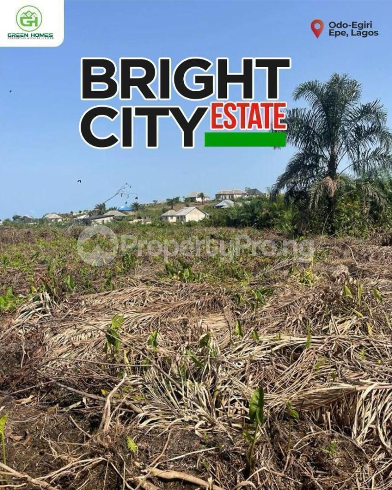 Land for sale Bright City Estate Odo Egiri, Epe Road Epe Lagos - 0