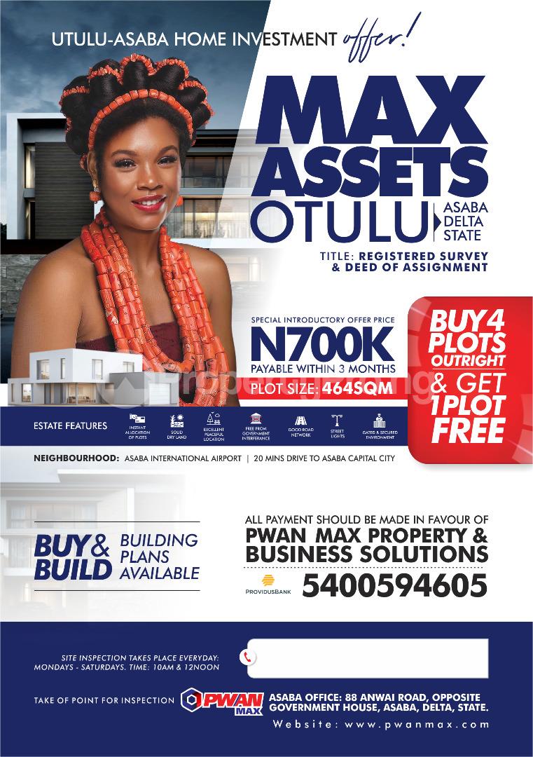 Land in Asaba Delta Land for sale in asaba Land in asaba