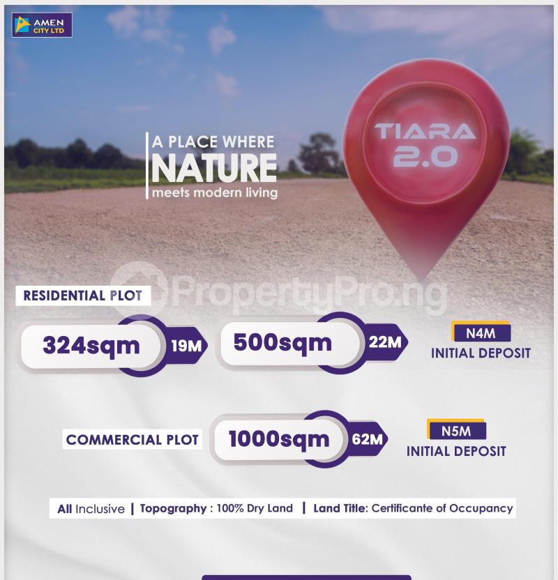 Land for sale Tiara Estate 2, Aiyetoro Scheme Opposite Lekki International Airport Eleko Ibeju-Lekki Lagos - 0