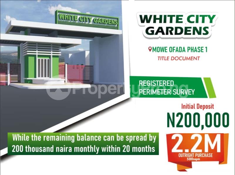 Land for sale Mowe Ifo Ogun - 0