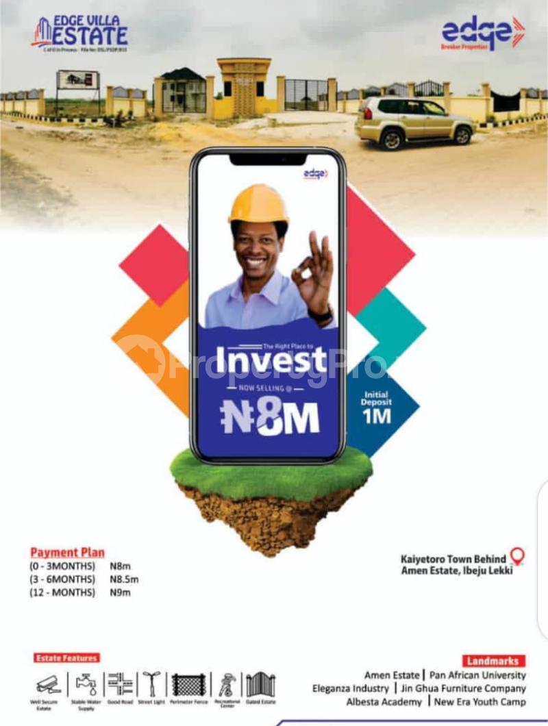 Land for sale Eleko Ibeju-Lekki Lagos