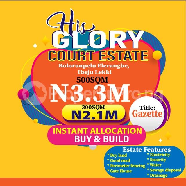 Land for sale Ibeju-Lekki Lagos