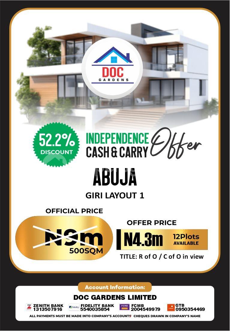 Land for sale Gwagwalada Abuja - 1
