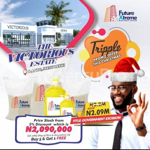 Land for sale Victorious Estate, Ilagbo Town Ibeju-Lekki Lagos