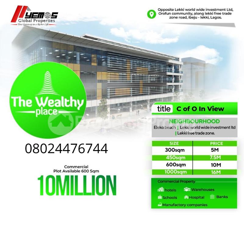 Land for sale Ibeju-Lekki Lagos