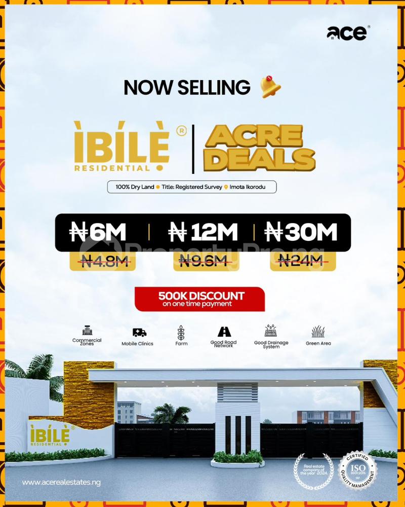 Land for sale Imota Ikorodu Lagos