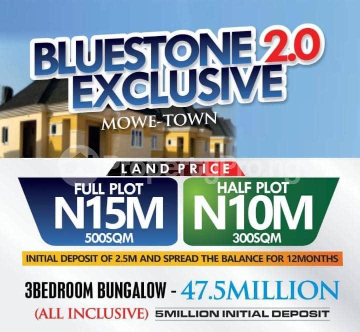 Land for sale Bluestone Estate Mowe Obafemi Owode Ogun