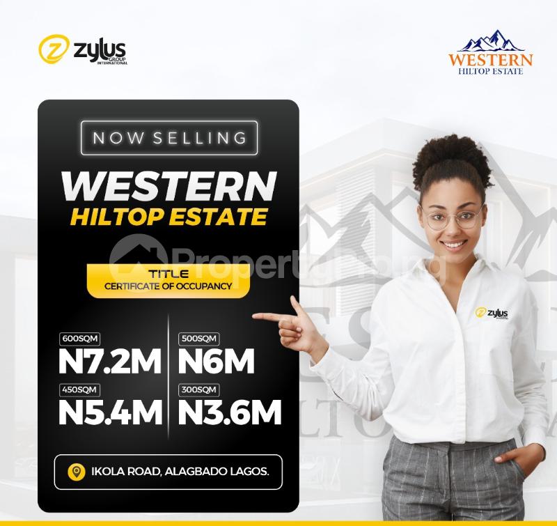 Land for sale Ikola Road Alagbado Abule Egba Lagos