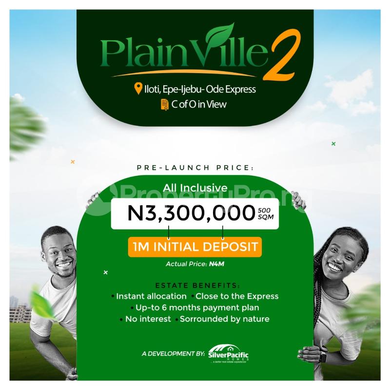 Land for sale Iloti Epe Lagos