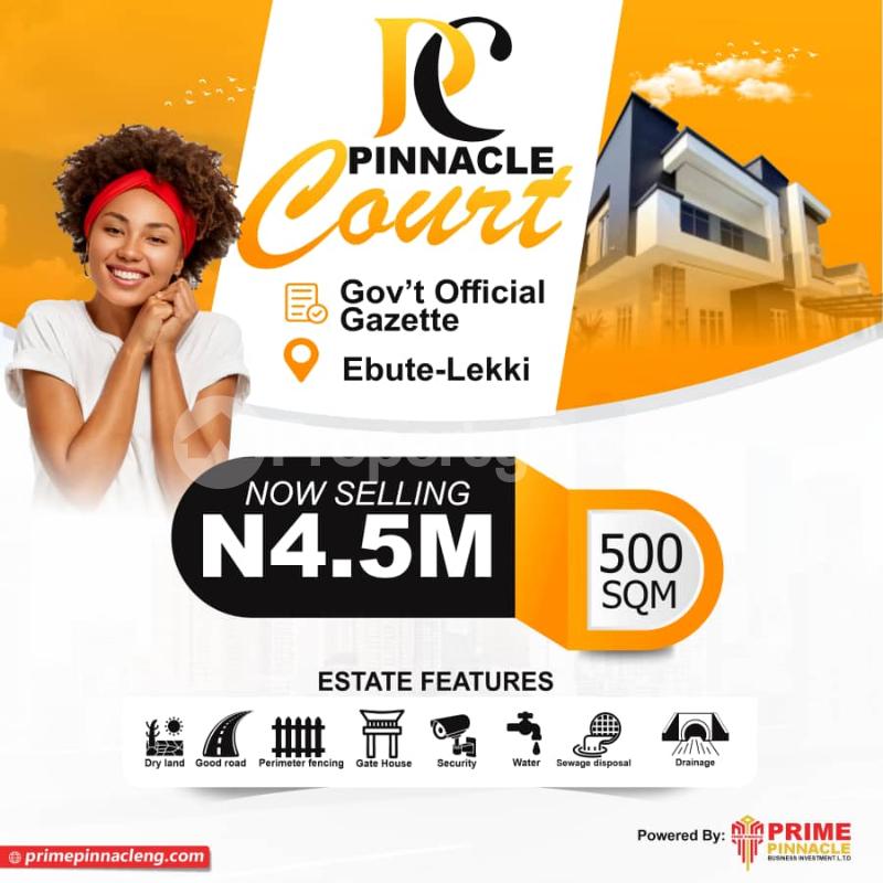 Land for sale Ebutte Lekki Community Free Trade Zone Ibeju-Lekki Lagos - 0