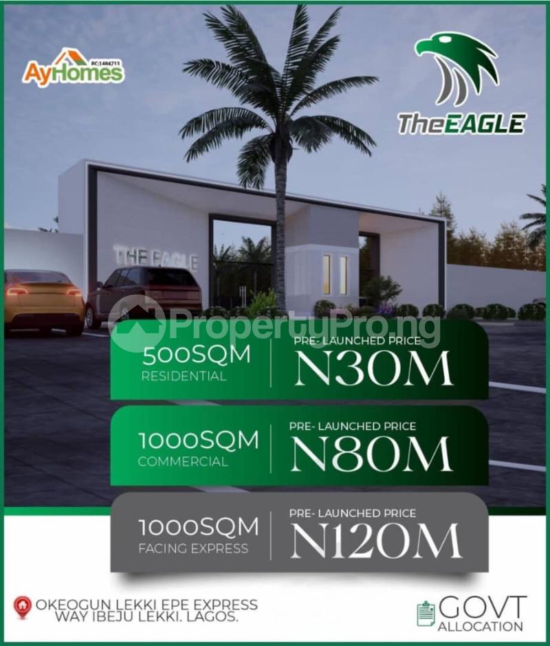 Land for sale Ikegun Ibeju-Lekki Lagos