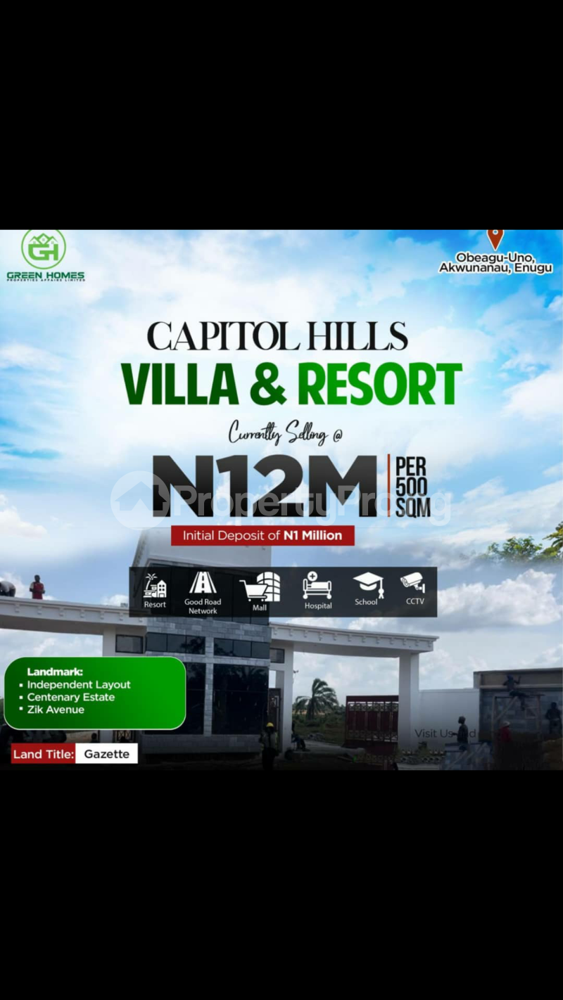 Land for sale Akwunanau Enugu Enugu