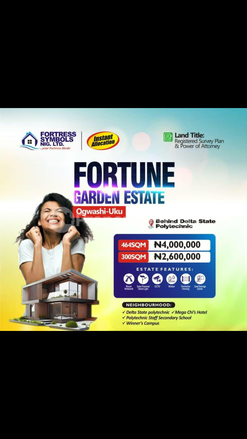 Land for sale Ogwashi Uku Uvwie Delta