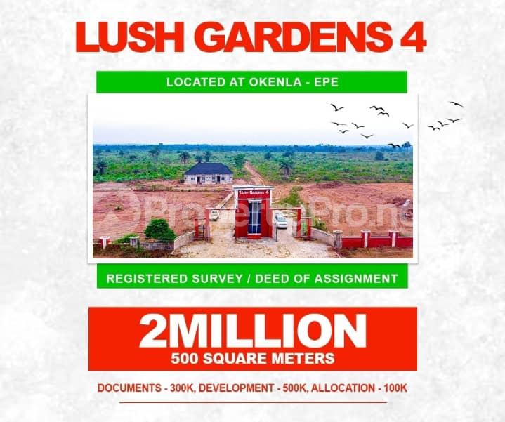 Land for sale Okenla Epe Via Tomoba Epe Lagos - 0