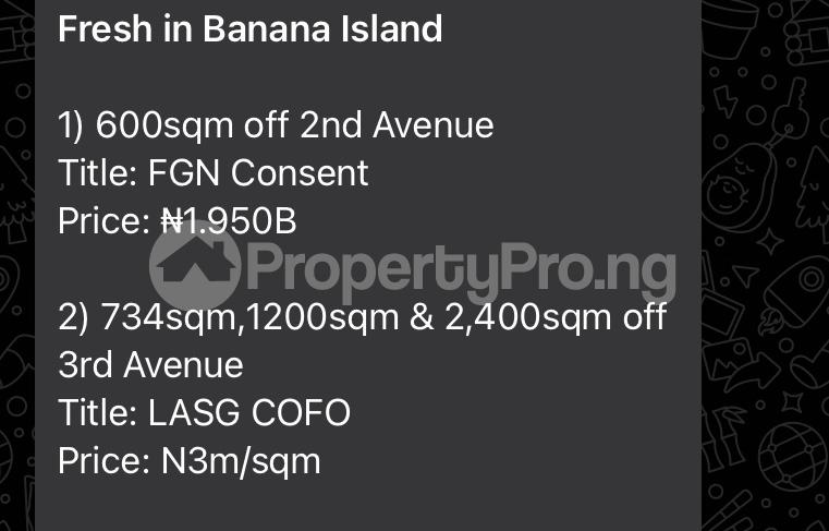 Land for sale Banana Island Ikoyi Lagos