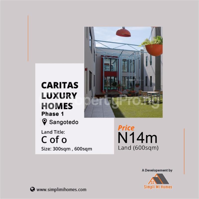 Land for sale Off Monestery Road, Behind Novare Mall Shoprite Sangotedo Ajah Lagos