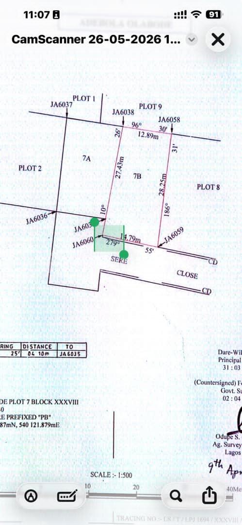 Land for sale Coker Road Ilupeju Lagos
