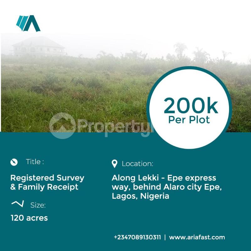 Land for sale Epe Lagos