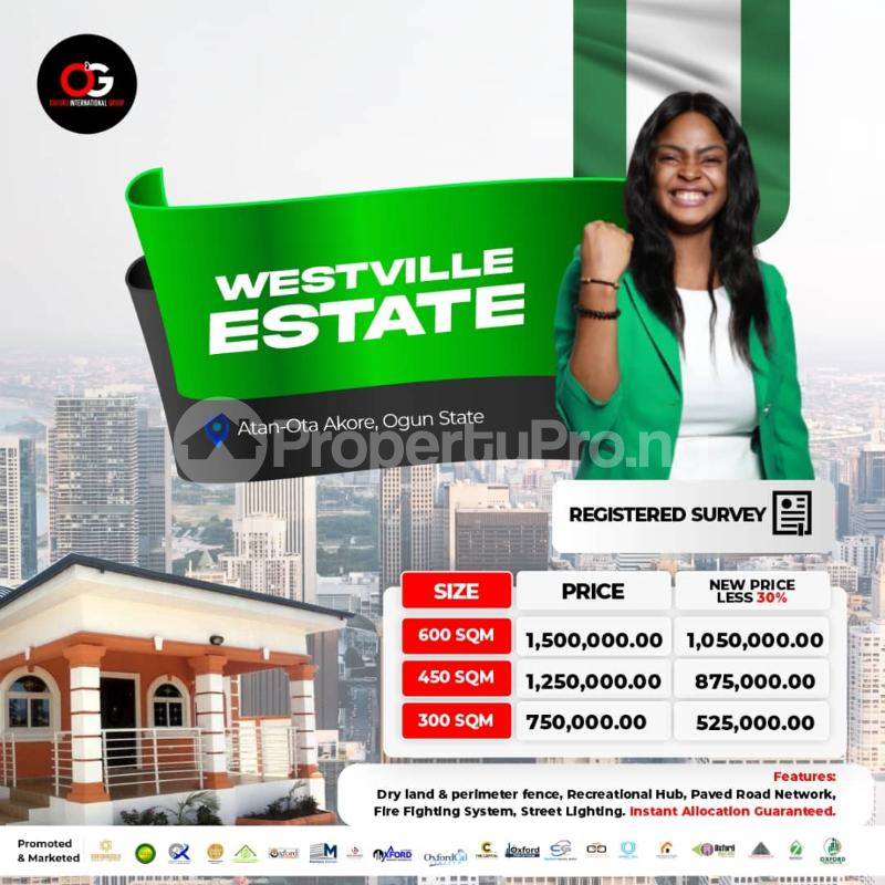 Land for sale ... Ado Odo/Ota Ogun