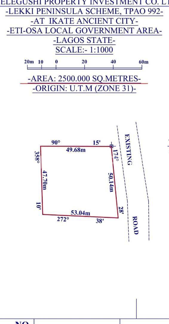 Land for sale Lekki Phase 1 Lekki Lagos