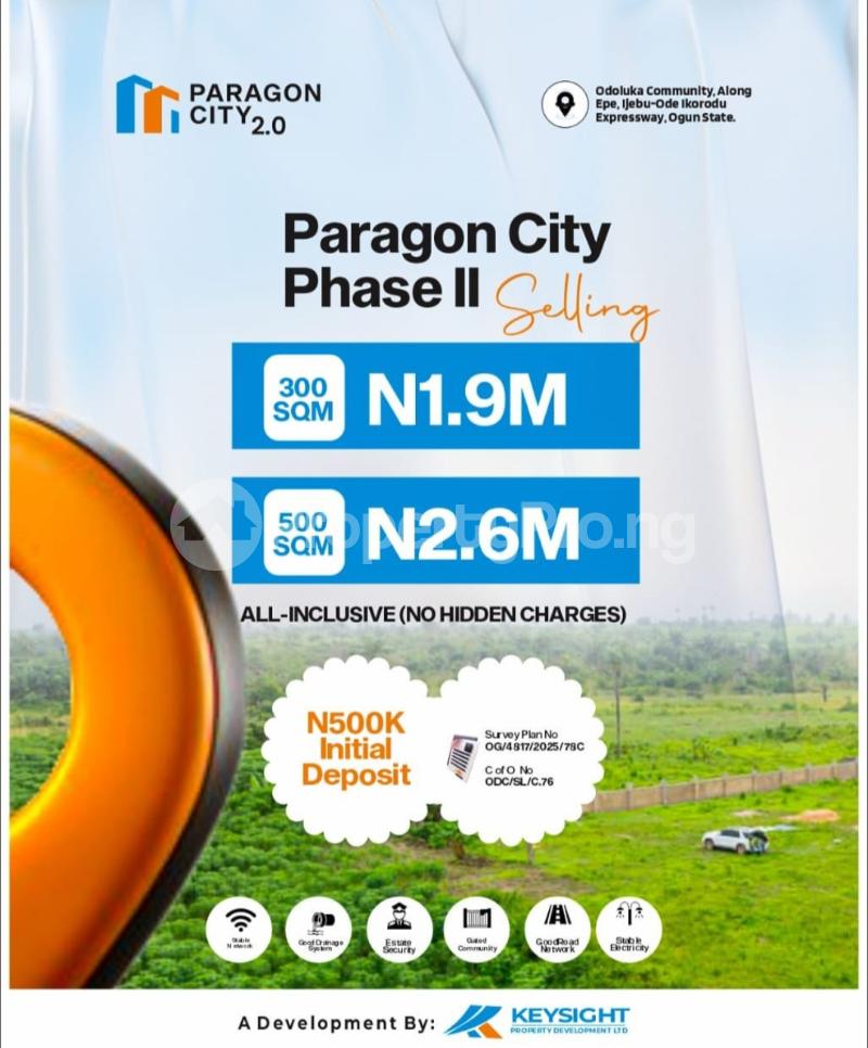 Land for sale Epe Ijebu Ikorodu Ijebu Ode Ijebu Ode Ogun