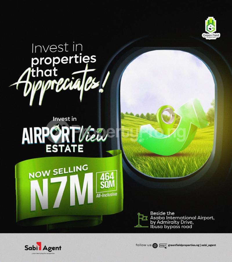 Land for sale ??3mins Away From The Ibusa Expressway (2nd Niger Bridge Link). ??7mins From Admiralty University. ??9mins From Nigerian Immigration Asaba. Asaba Delta - 0