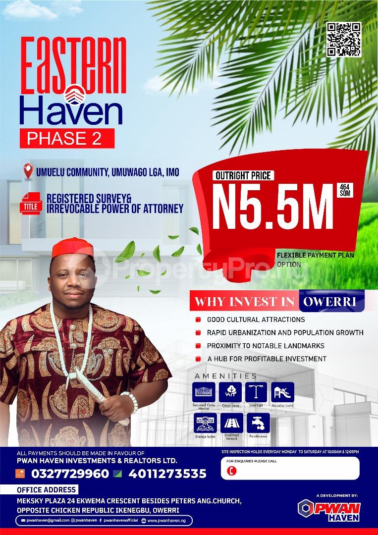 Land for sale  Owerri Imo