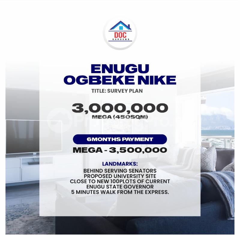 Land for sale Doc Garden Ogbeke Nike Enugu Enugu