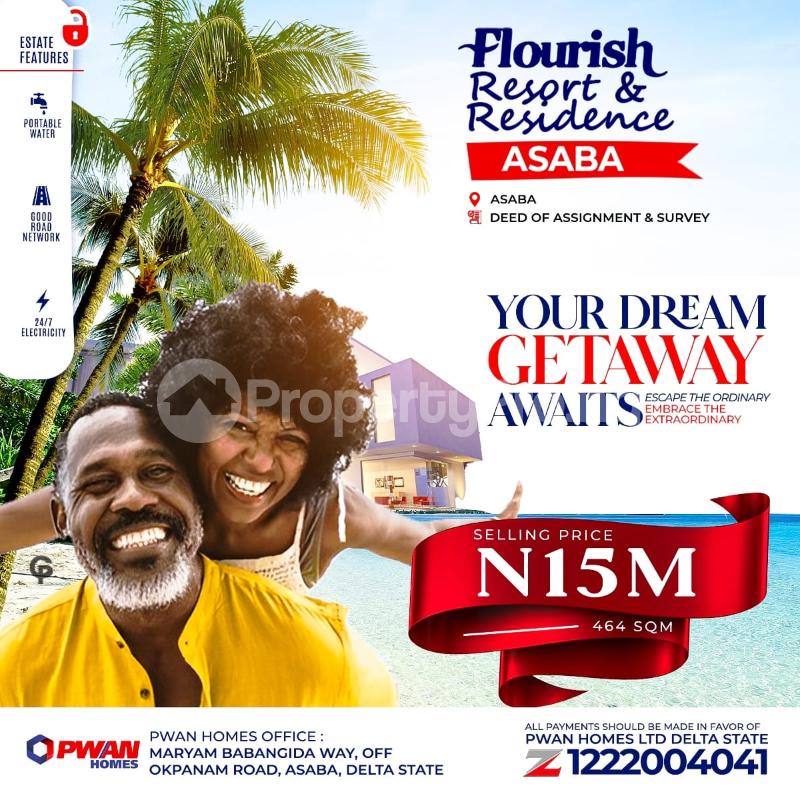 Land for sale Opposite Dennis Osadebey University Anwai Road Asaba Delta - 0